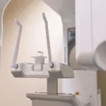 Close-up photo: Cone Beam CT scanner at Cumberland Surgical Arts Office in Clarksville TN